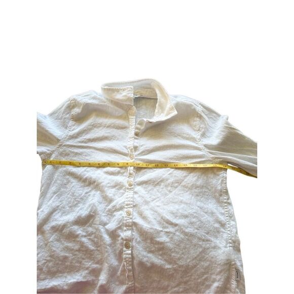 Orvis Woman White Button Down Shirt - Picture 9 of 16